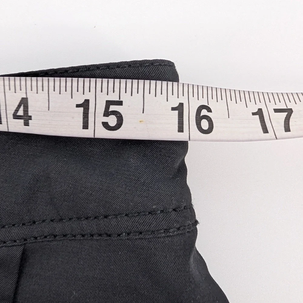 Tail Golf‎ Skort Womens 6 Black Side Snap Athletic Tennis Skirt Athleisure Prep